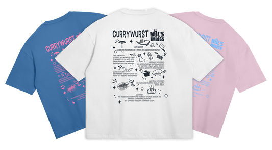 Currywurst Oversized Shirt