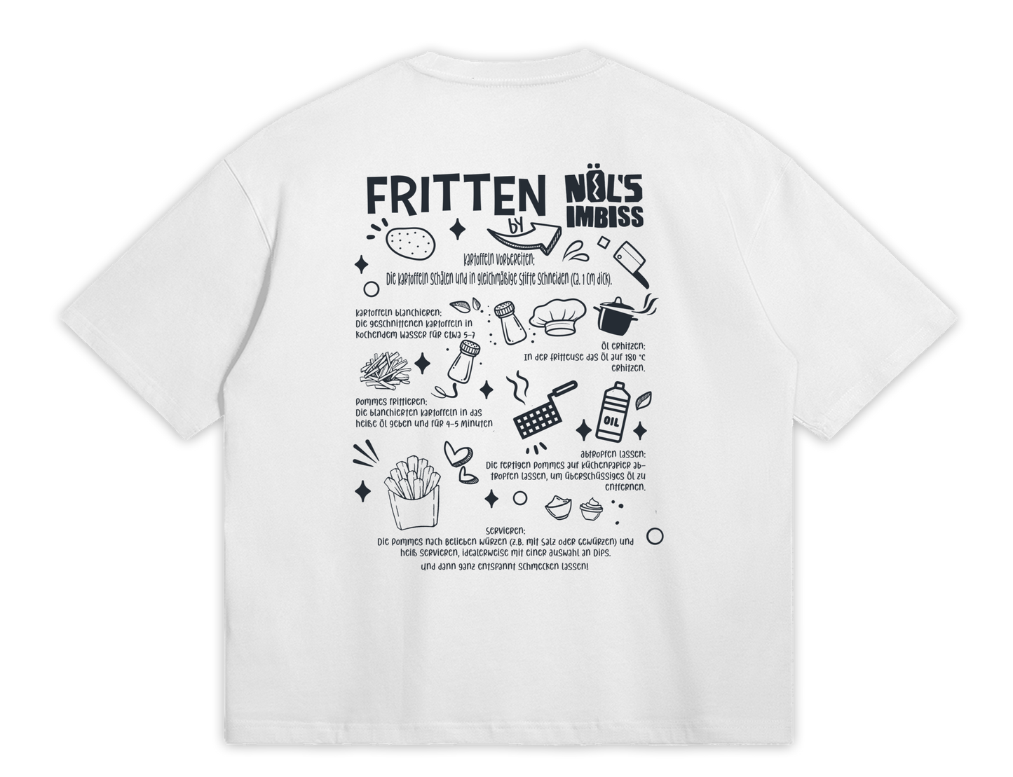 Fritten Oversized Shirt